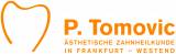 Logo Zahnarzt : Predrag Tomovic, Zahnarzt P. Tomovic - Zahnarztpraxis Frankfurt-Westend, , Frankfurt am Main